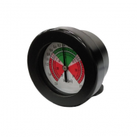 Dual tube differential pressure gauge