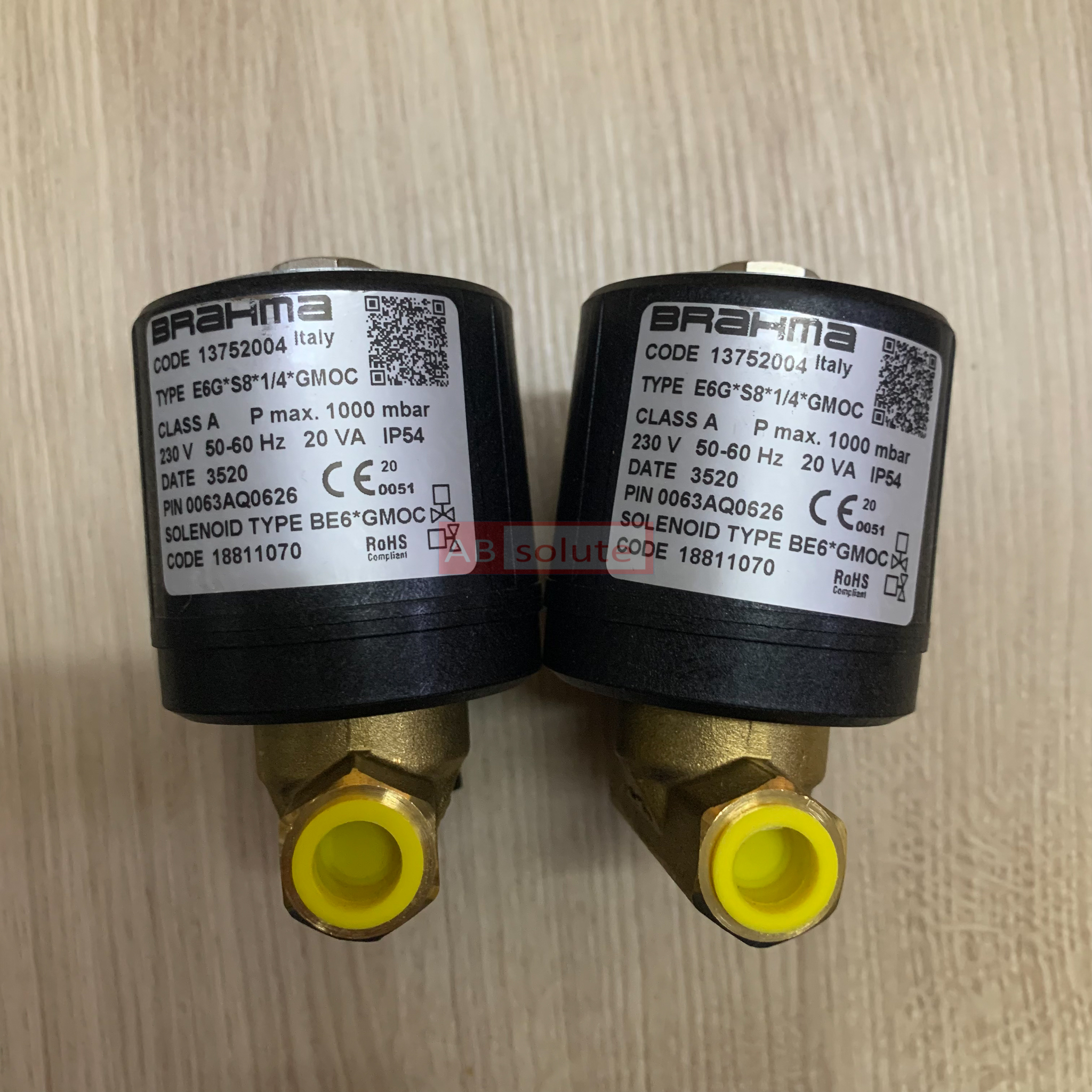 Gas Solenoid Valve E6G 